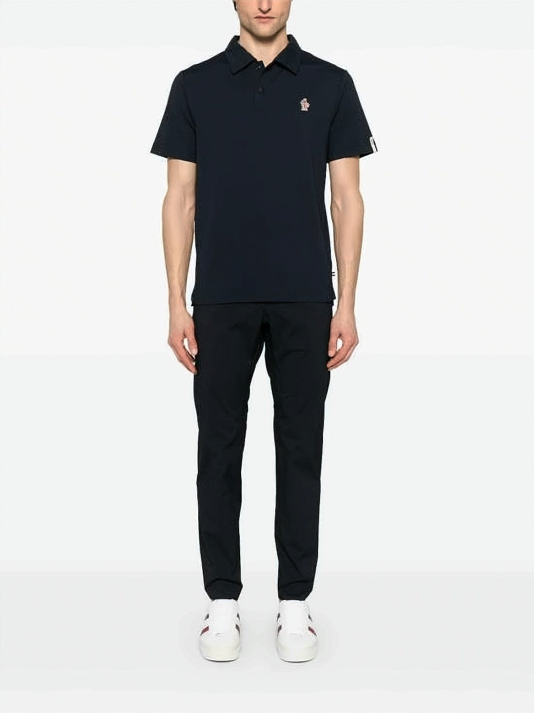 Short-Sleeved Polo Shirt with Classic Collar