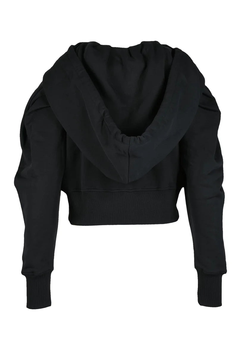 Cotton Sweatshirt - Black