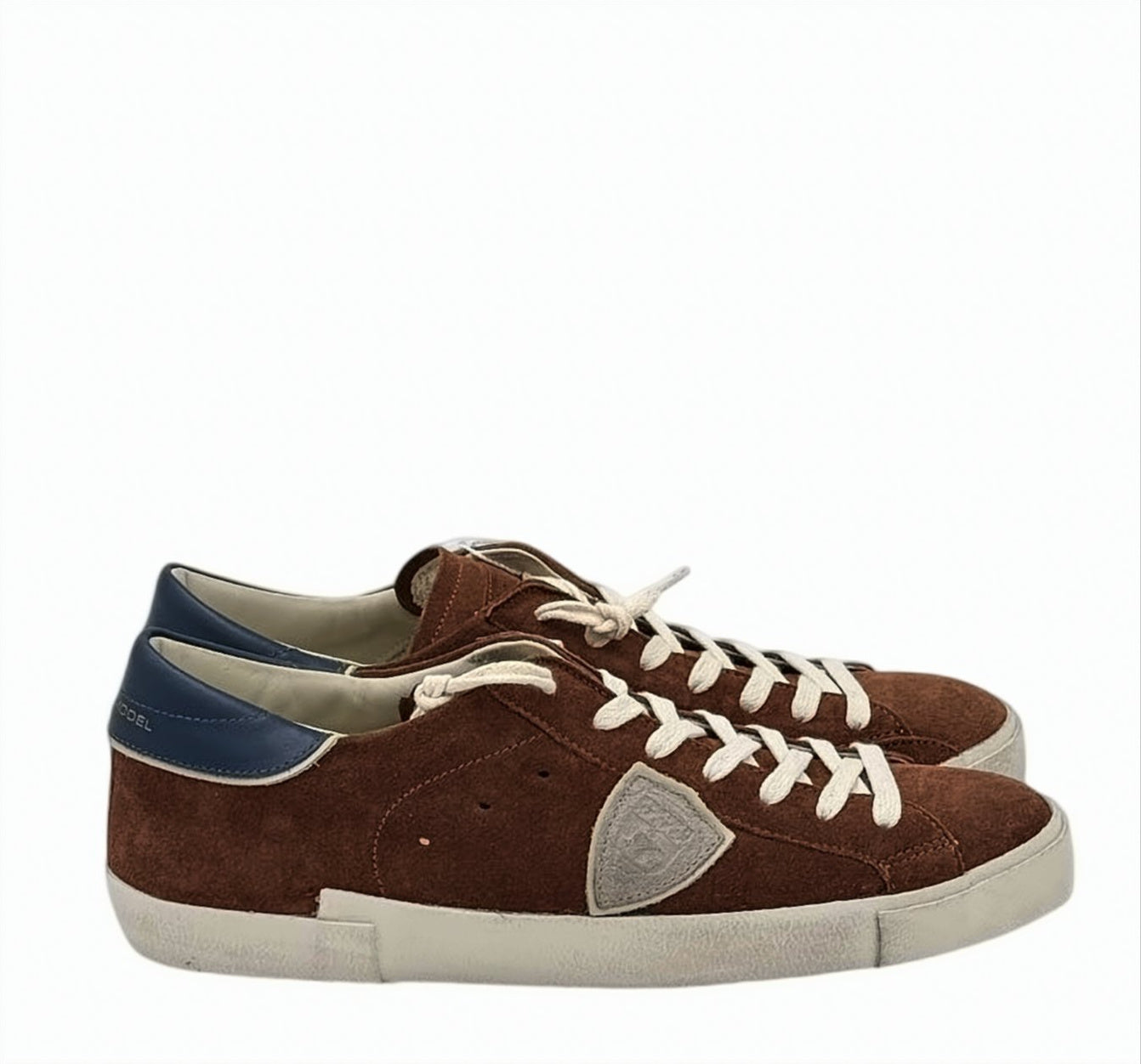 Prsx Low Suede Lace Up Sneakers