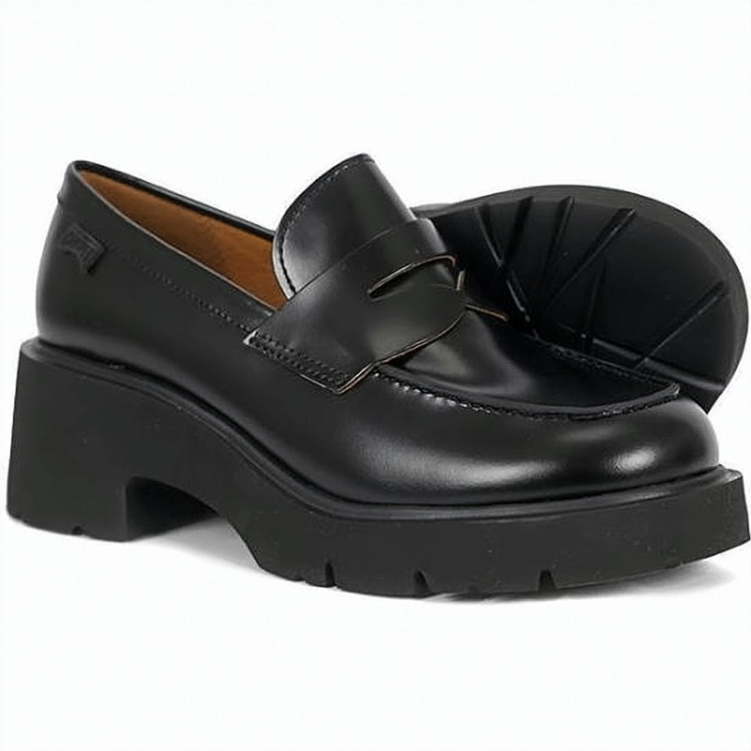 Chunky Loafers With Classic Penny Strap Detail