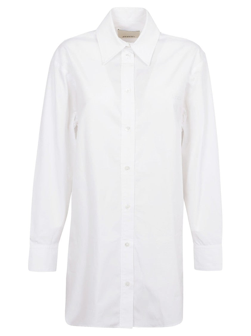 Classic White Button-Down Shirt