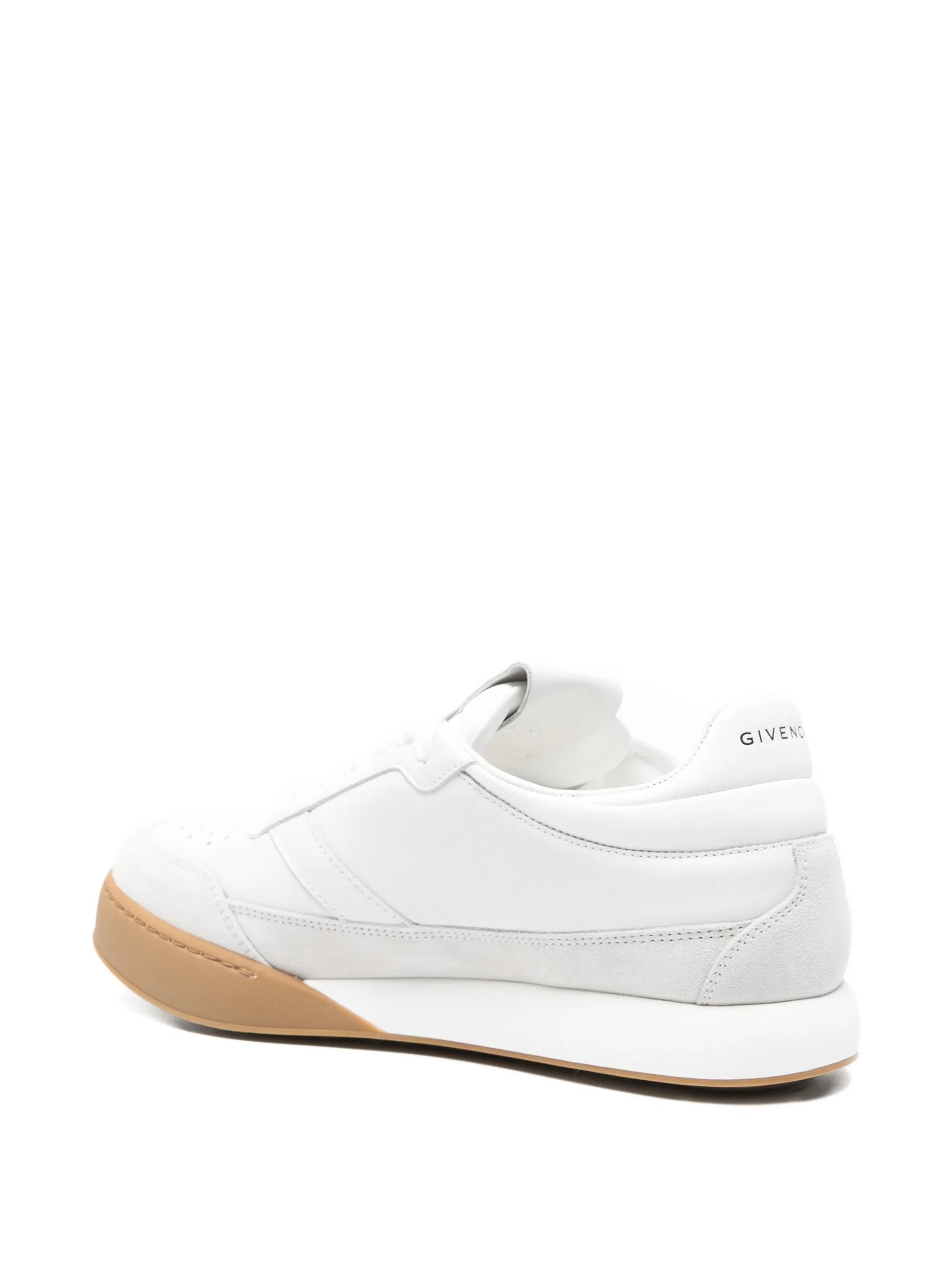 Yard Court White Calf Leather Sneakers