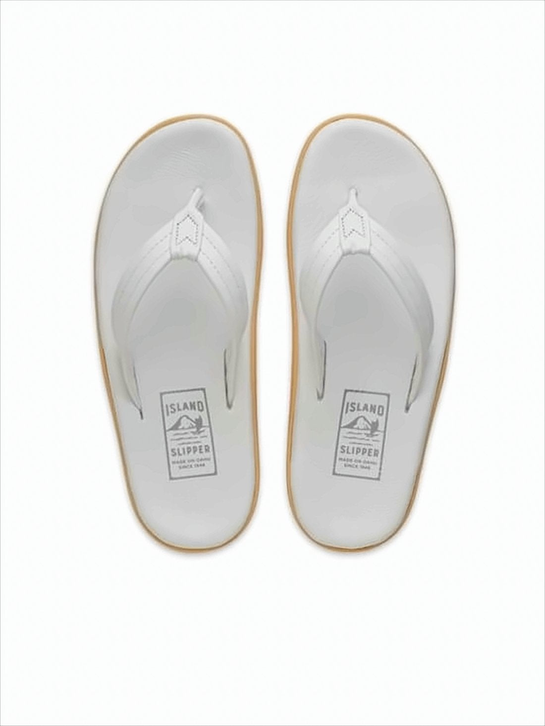 Minimalist Leather Thong Sandals with Cushioned Footbed