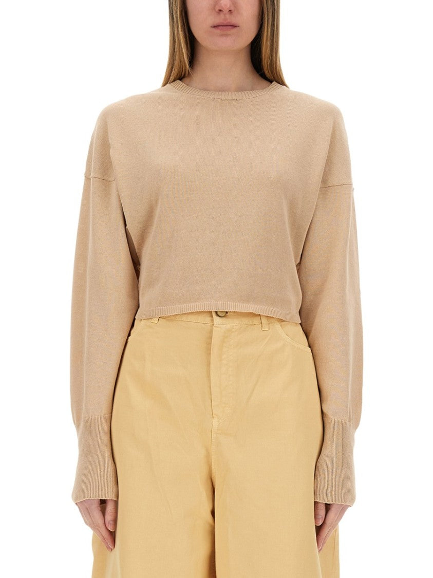 Cropped Knit Top