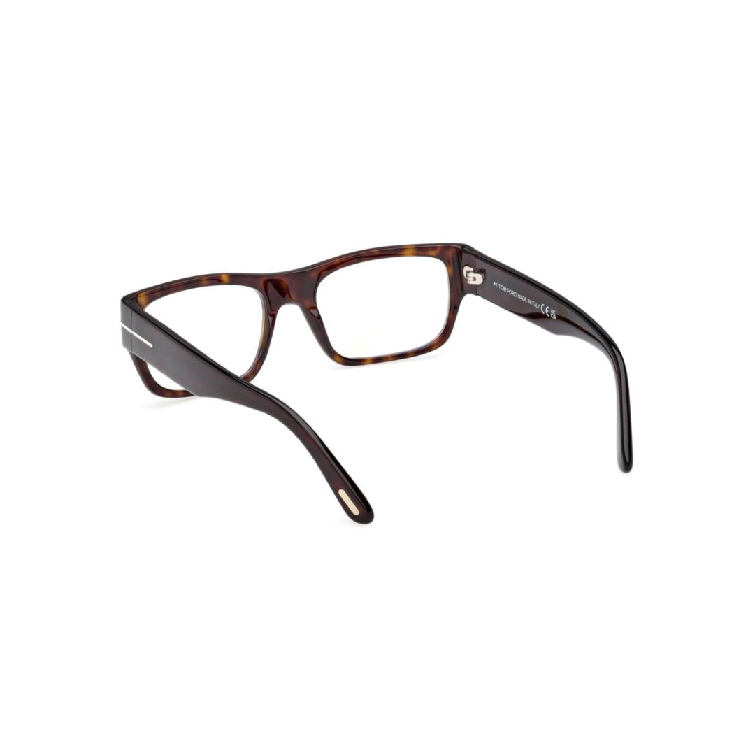 Ft6034-B Rectangular Tortoiseshell Acetate Eyeglasses