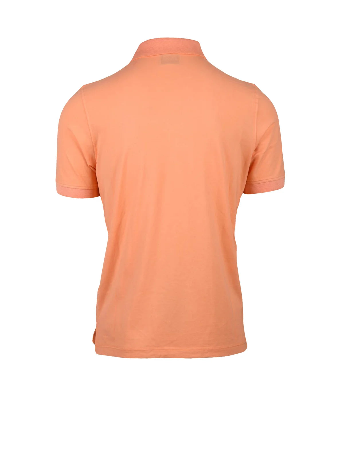 Peach Cotton Stretch Polo