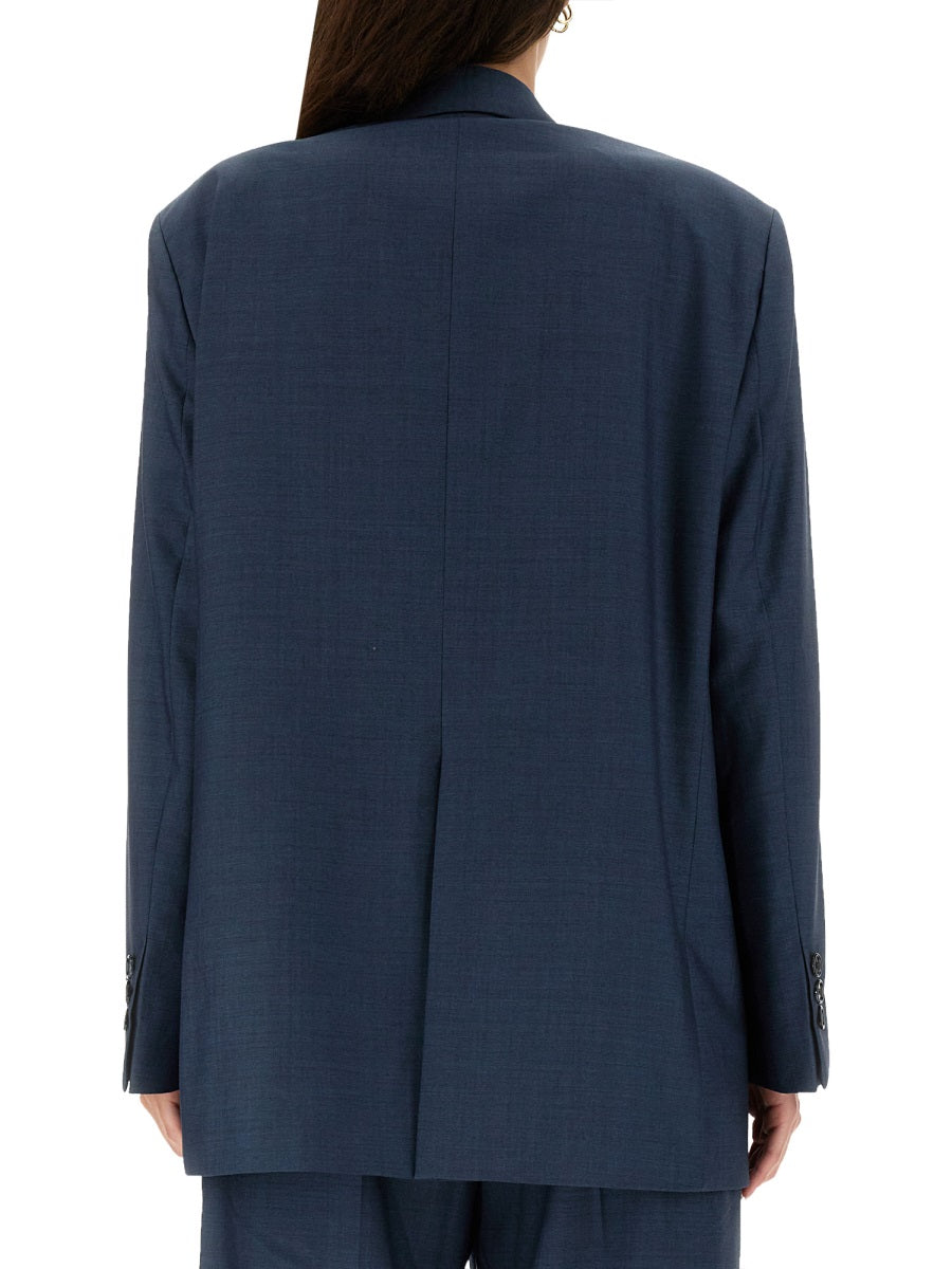 Structured Oversized Wool Jacket