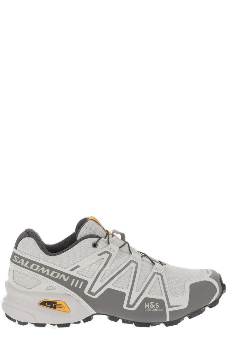 Sporty Grey Sneakers with Quick-Lace System