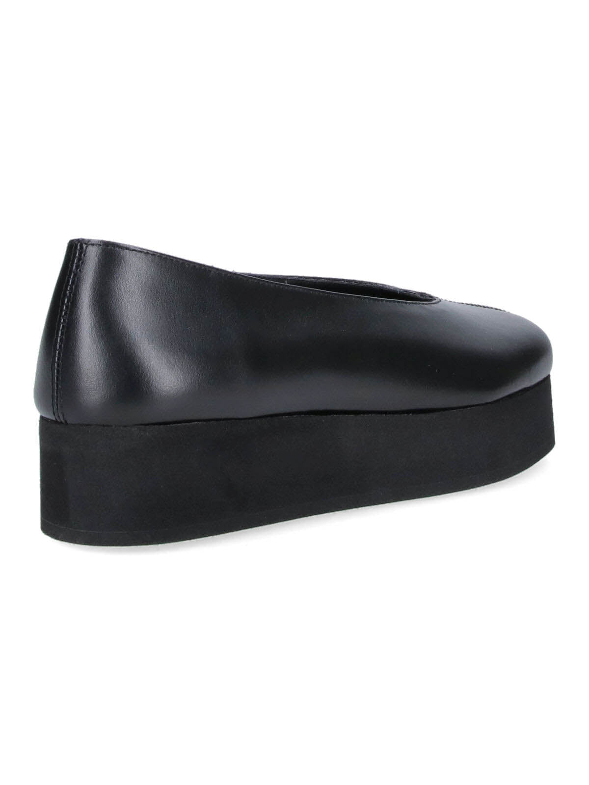 Black Ribbon Detail Platform Sneakers