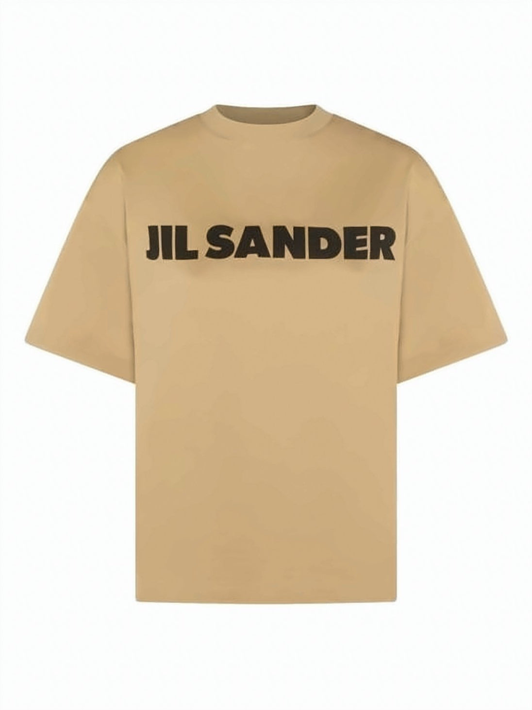 Boxy-Fit T-Shirt with Bold Lettering Design
