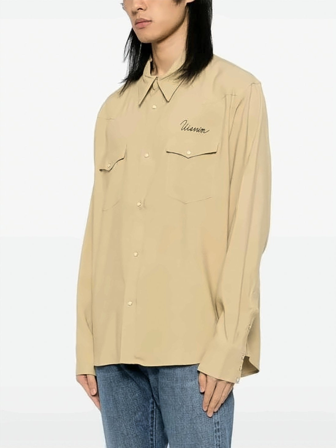 Relaxed Fit Long-Sleeve Shirt