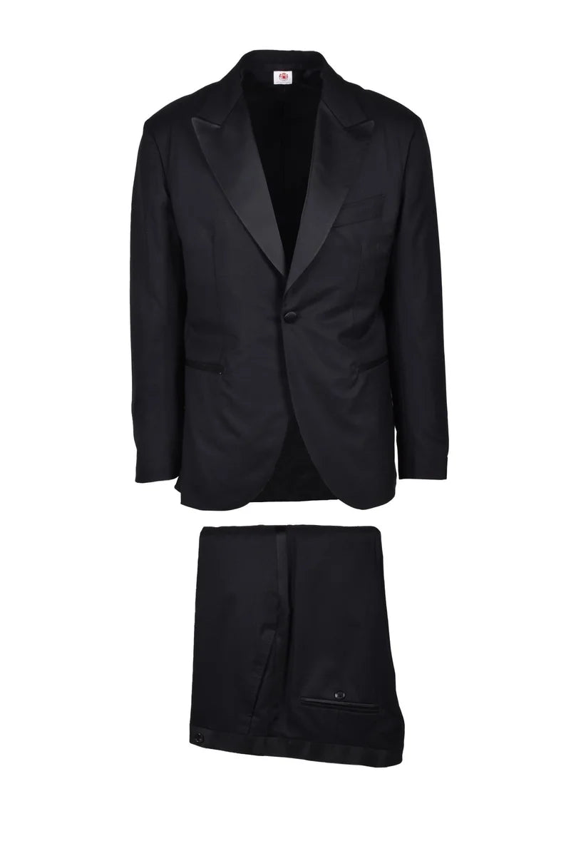 Virgin Wool Suit - Black