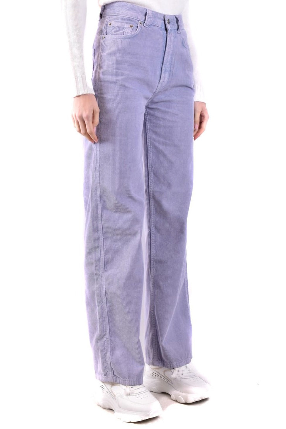 Eco-Friendly Wide-Leg Jeans With Recycled Cotton Blend And Fit