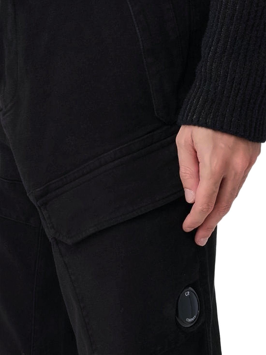 Relaxed Fit Moleskin Stretch Cargo Pants