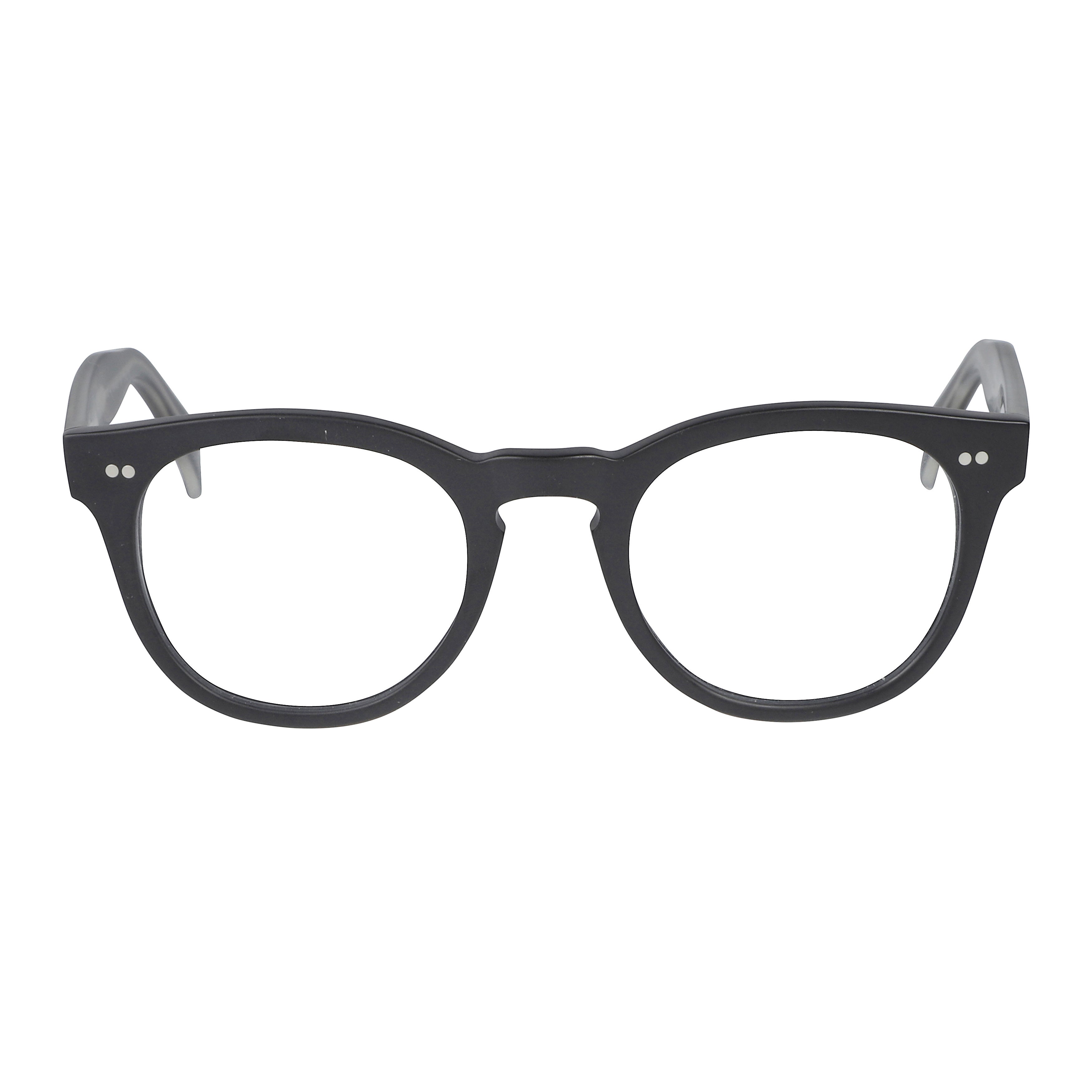 Tuxon-K Classic Round Frame Eyeglasses with Sturdy Temples