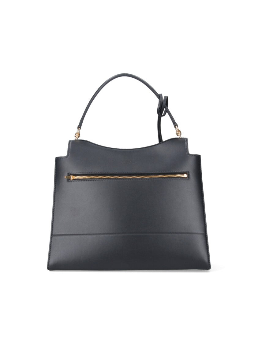 Medium 'Nano' Handbag – Black