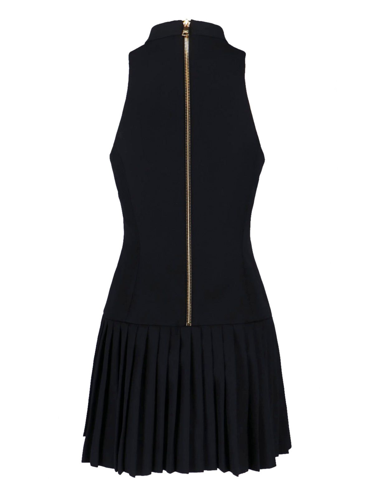 Mini Wool Dress – Black