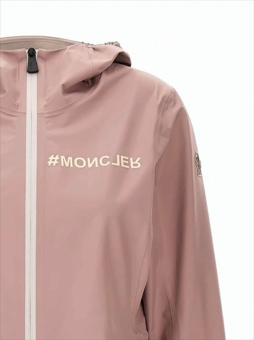 Smooth Matte Finish Pink Moncler Jacket