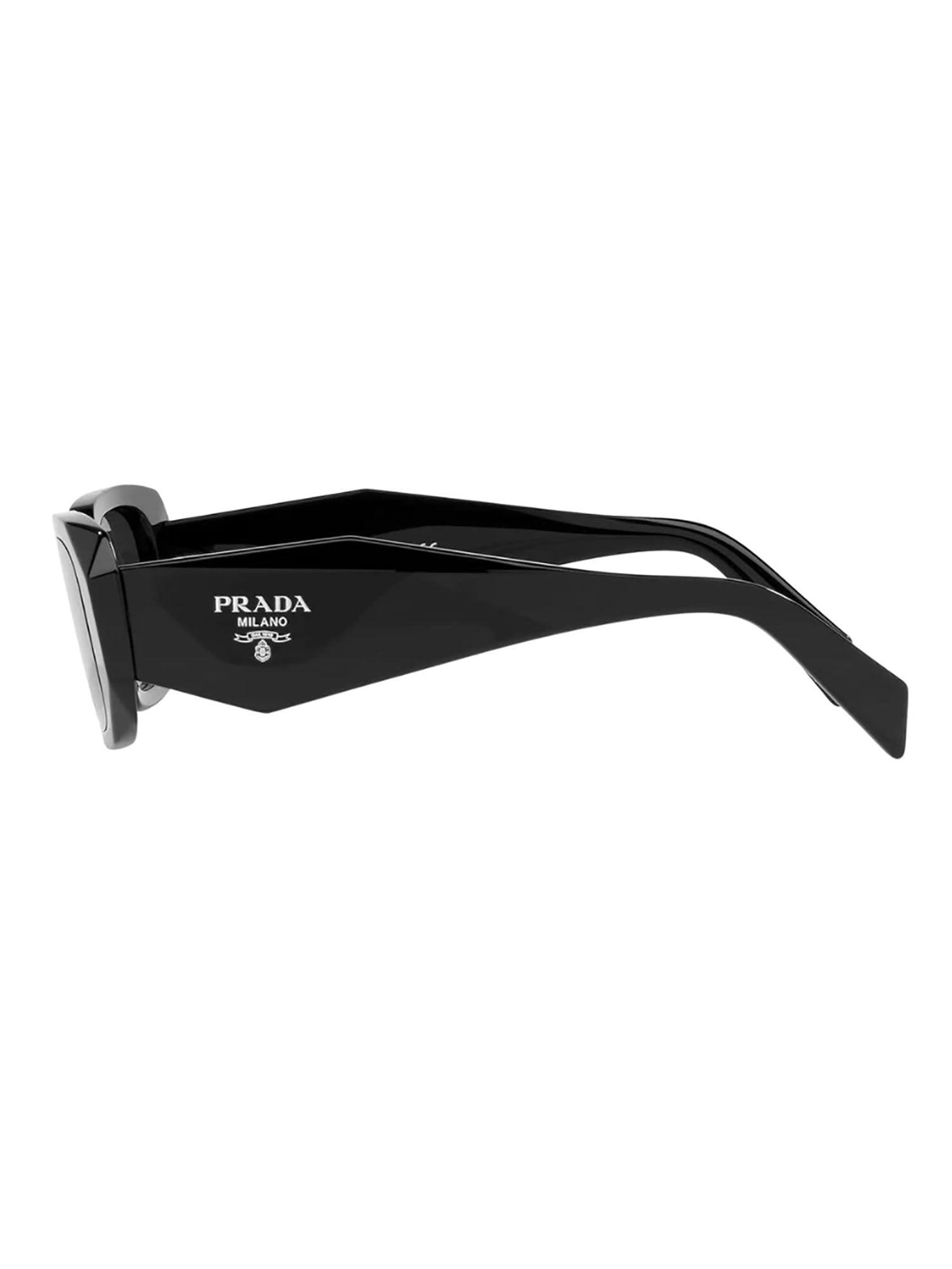 0pr 17ws Czarne okulary przeciwsłoneczne z acetatu