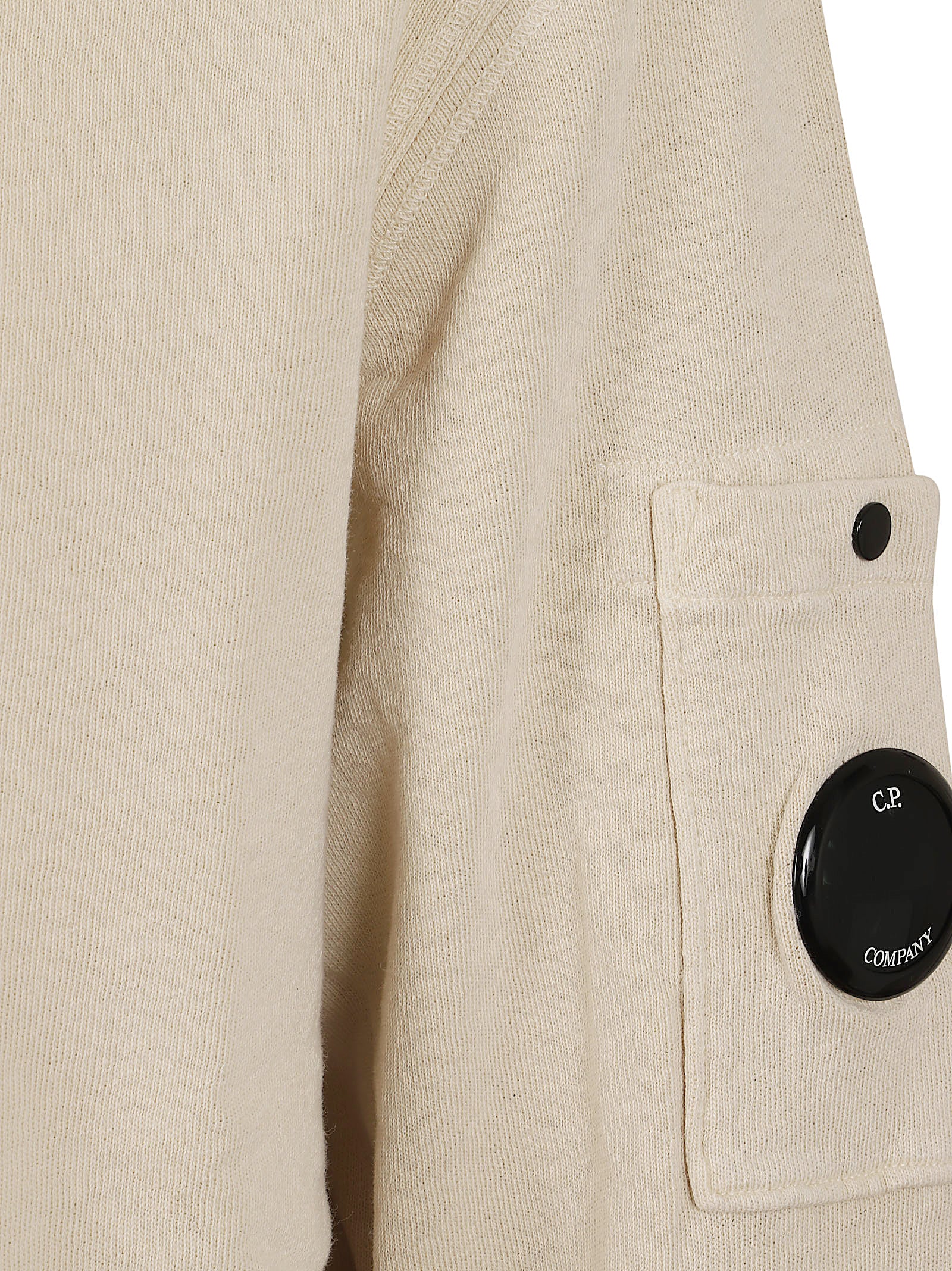 Crewneck Sweatshirt with Iconic Lens Detail