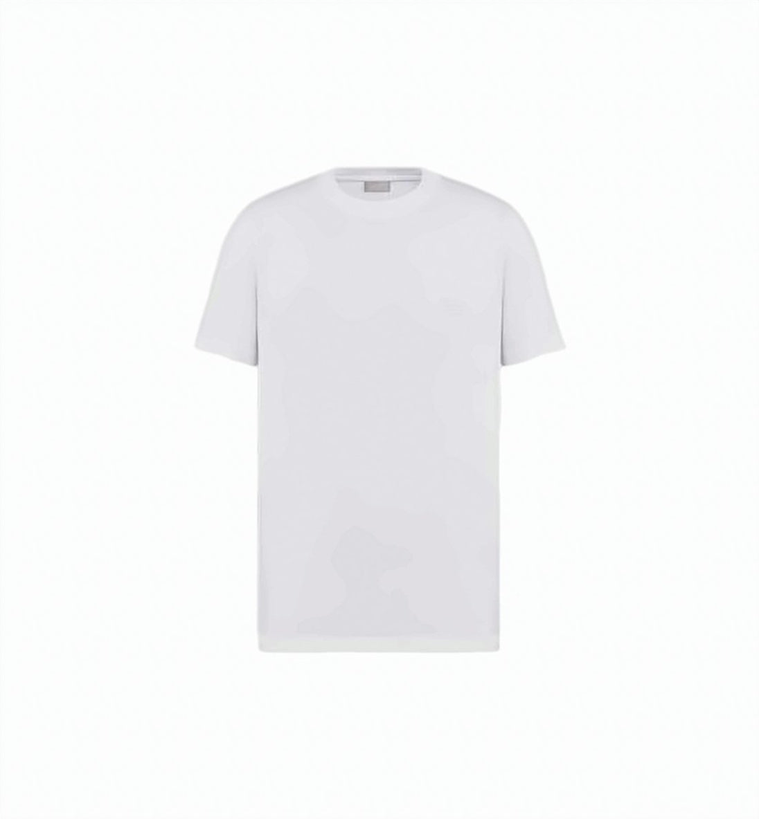 Short-Sleeve Cotton T-Shirt with Tonal Logo