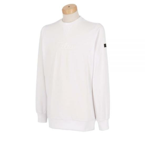 Long-Sleeve Crewneck T-Shirt with Minimalist Design