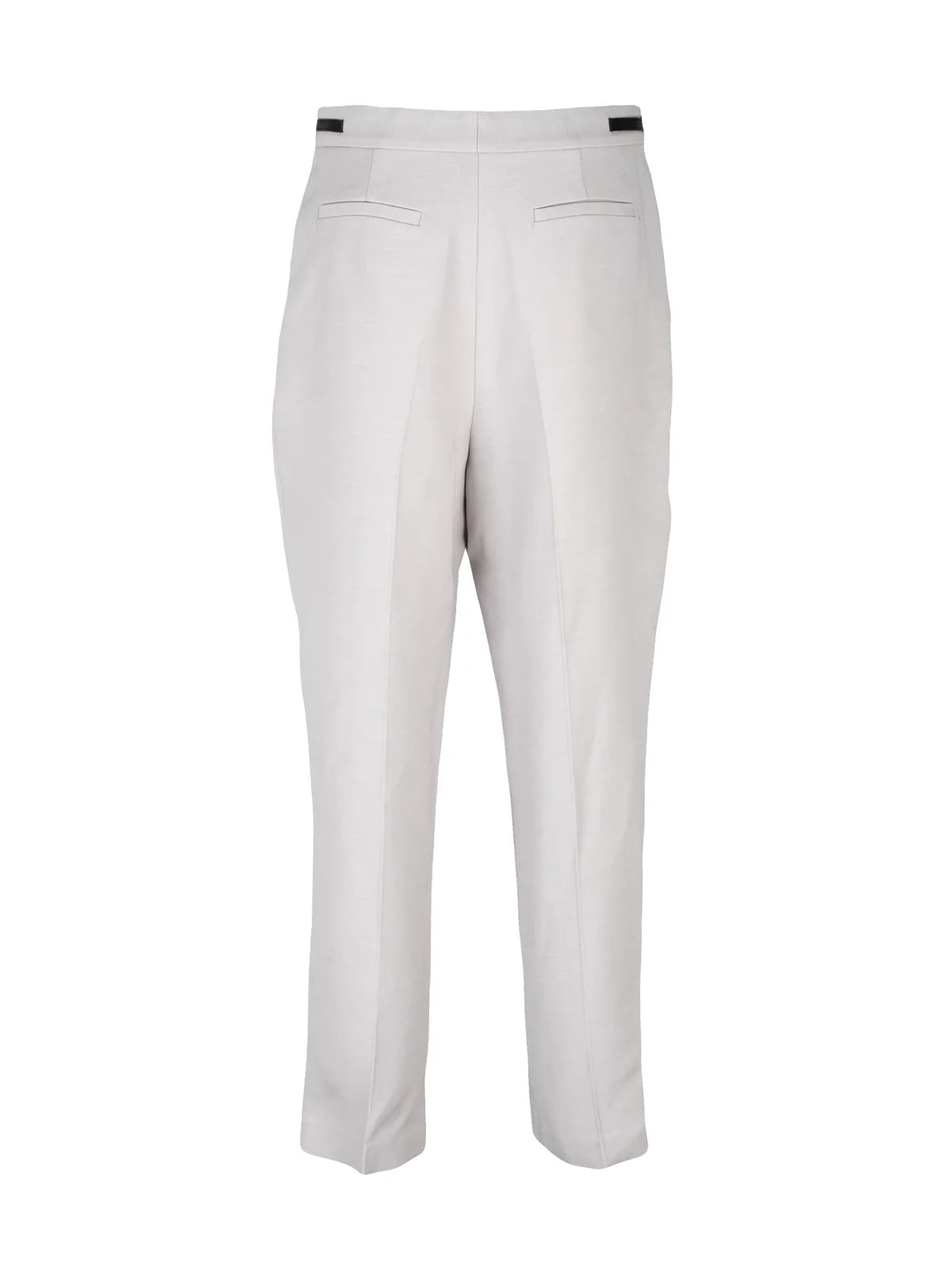 Grey Viscose Trousers