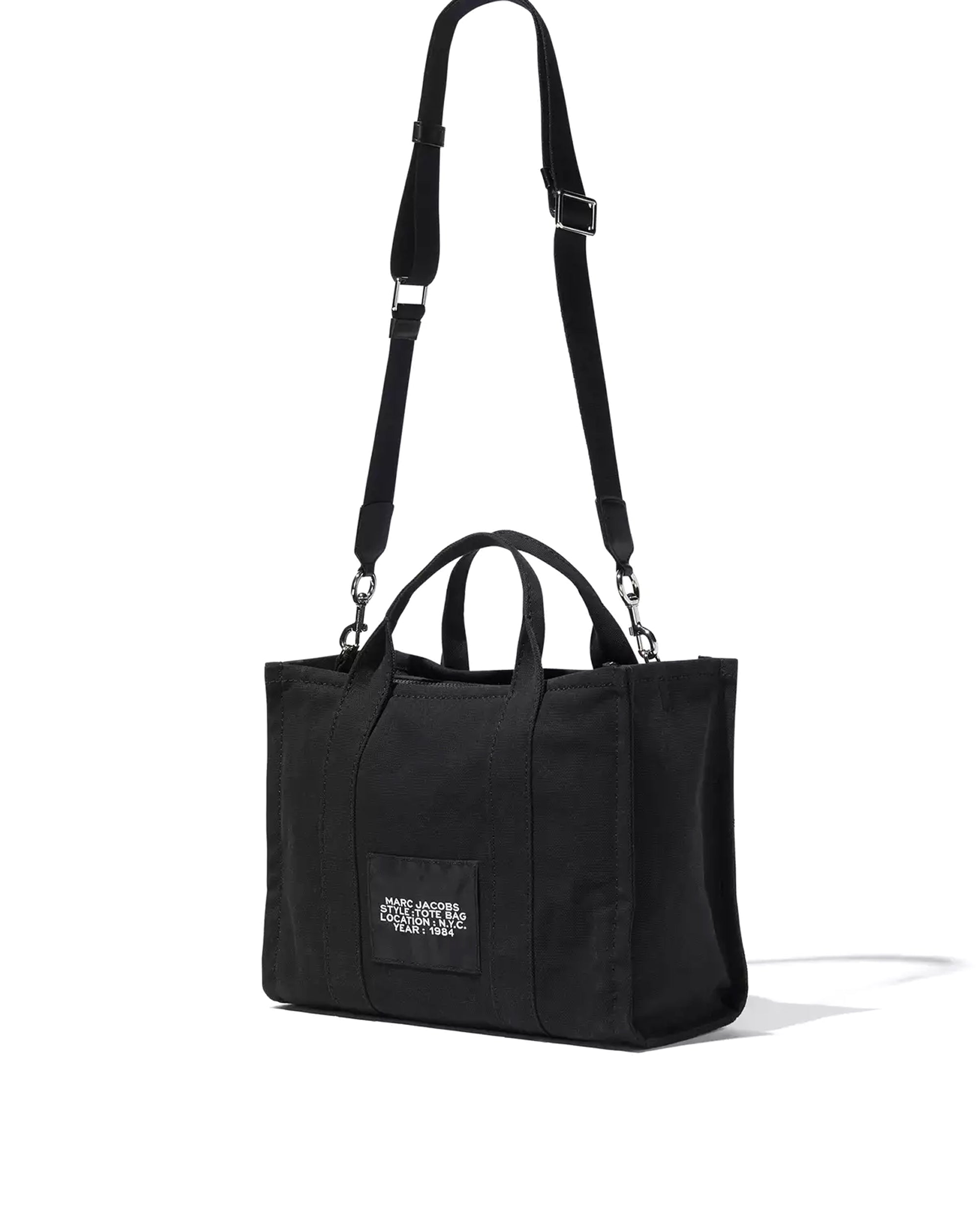 Black The Canvas Medium Tote Bag