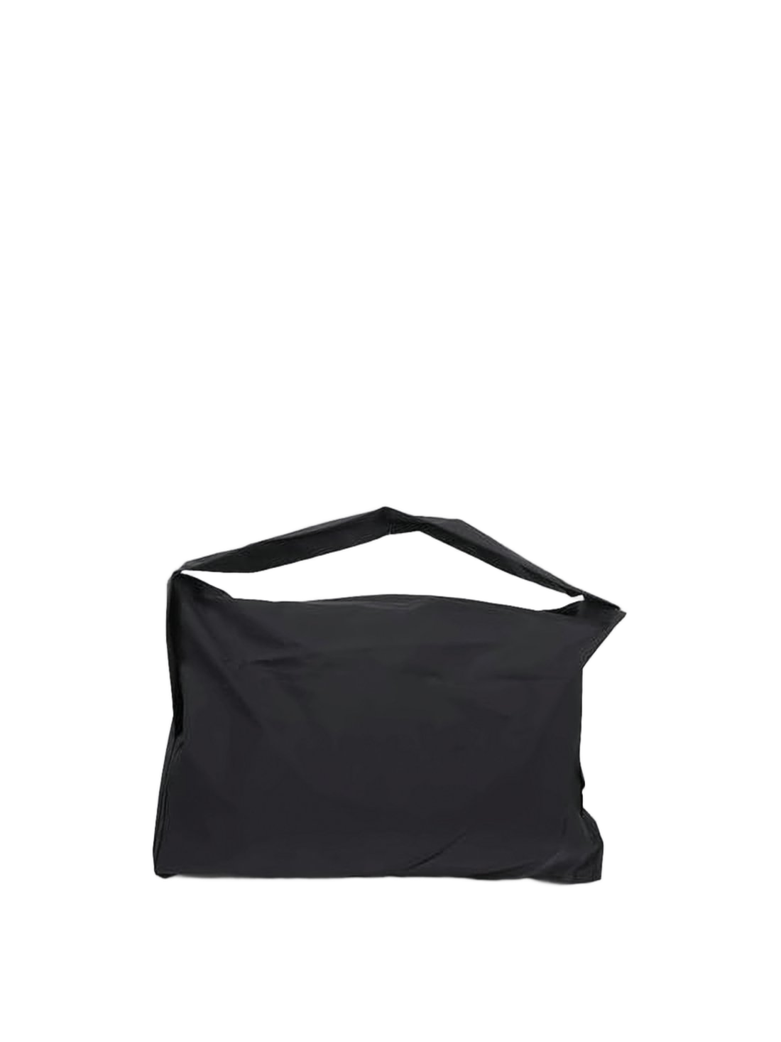 Black Nylon And Polyester Shoulder Bag