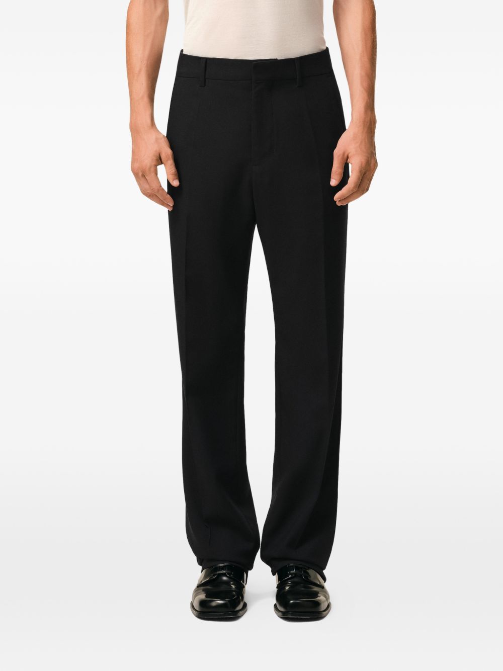 Straight Fit Trousers