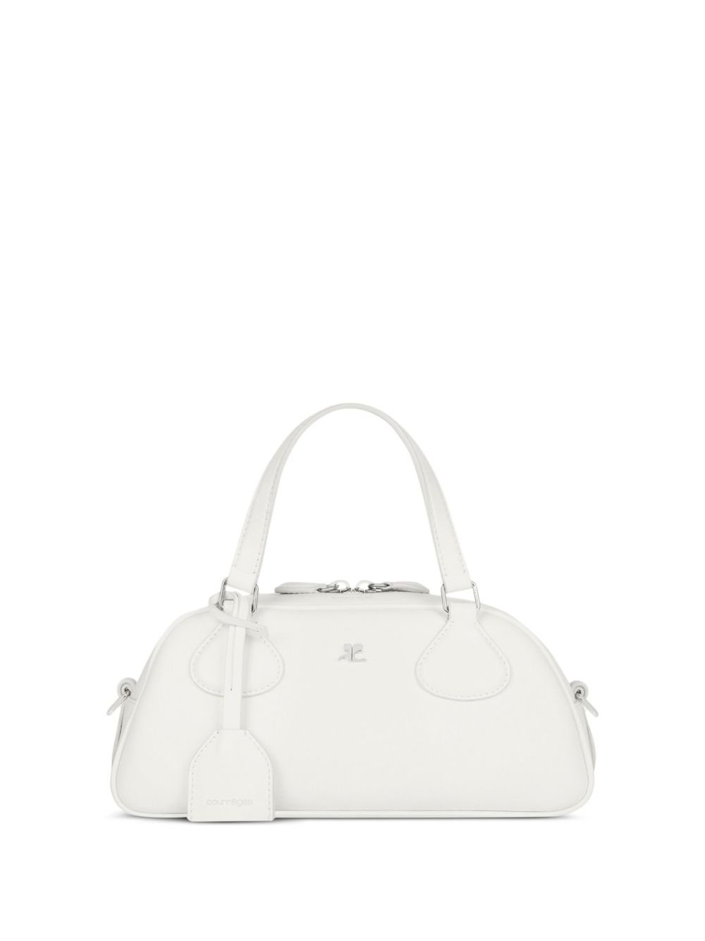 Elongated White Bag