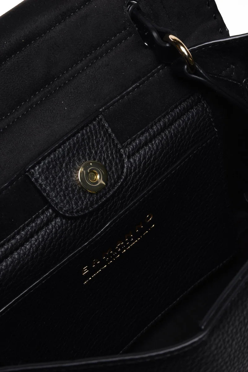 Small Flap Eba Bag - Black