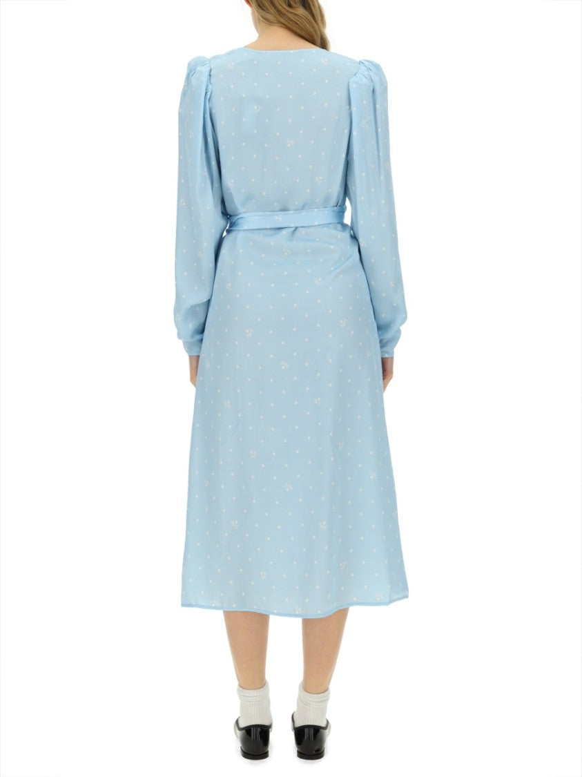 Polka Dot Midi Dress