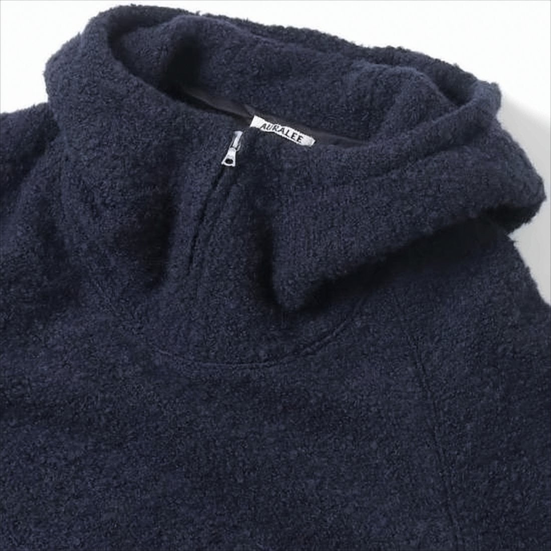 Textured Wool-Alpaca Blend Hoodie