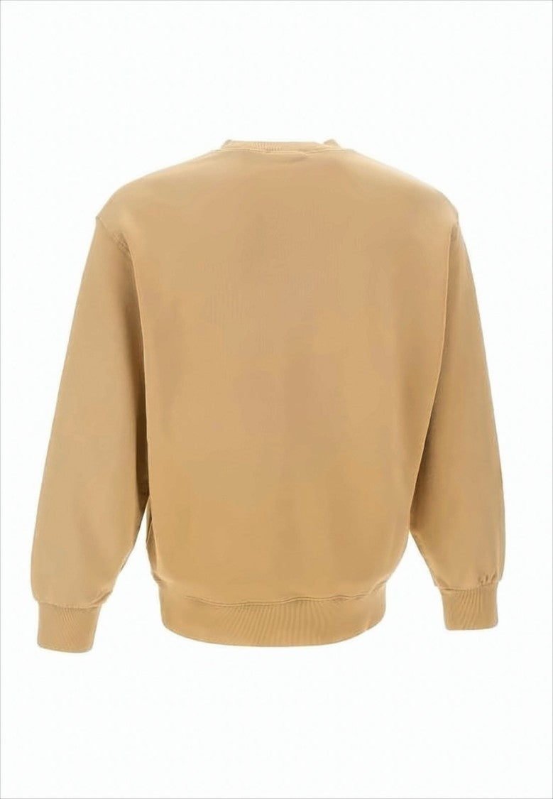 Relaxed-Fit Long-Sleeve Crewneck Sweatshirt