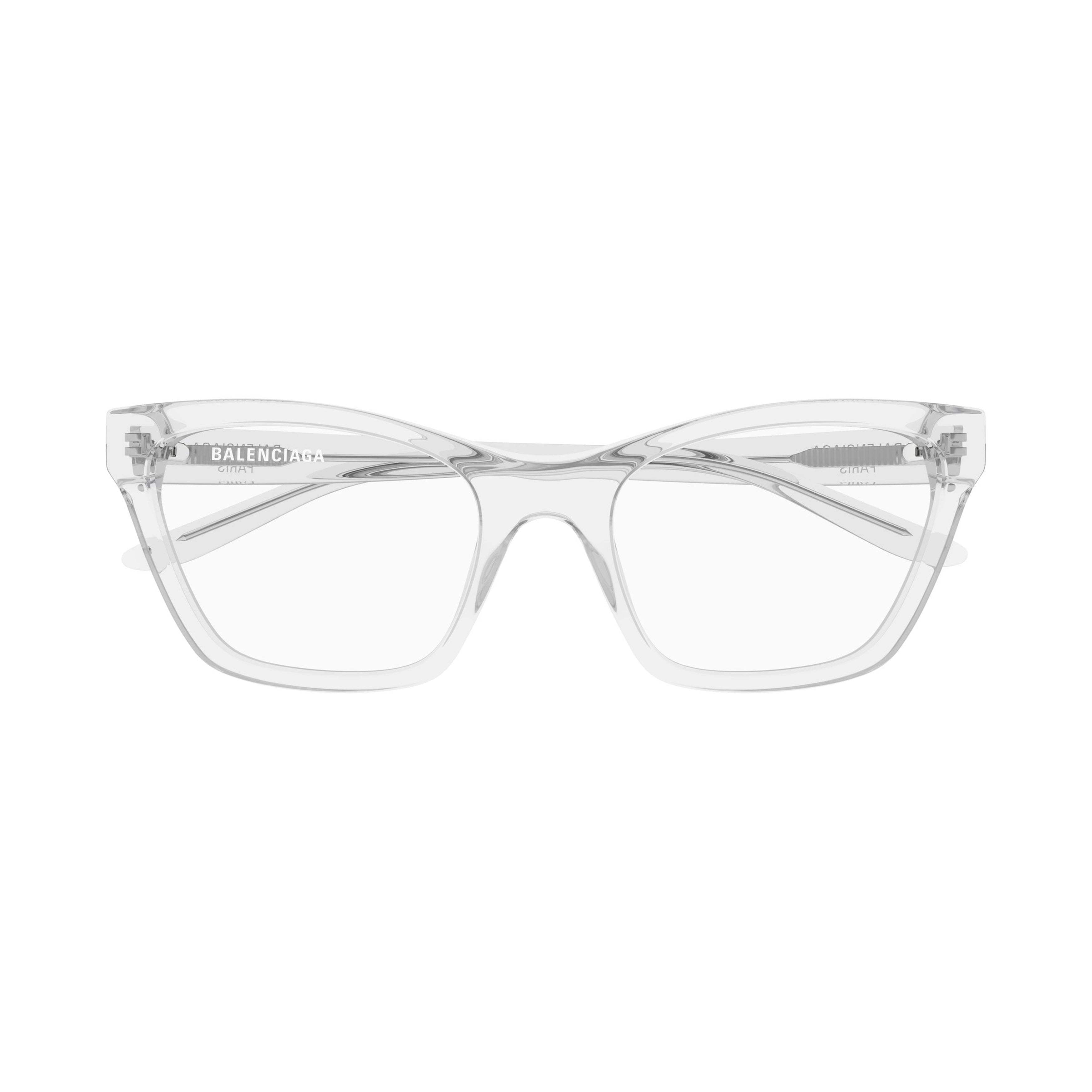 Bb0440o Transparent Acetate Square Frame Eyeglasses
