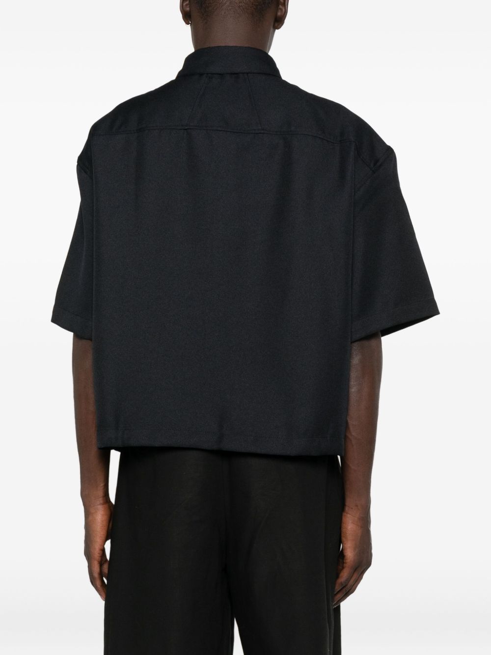 Cropped Black Shirt