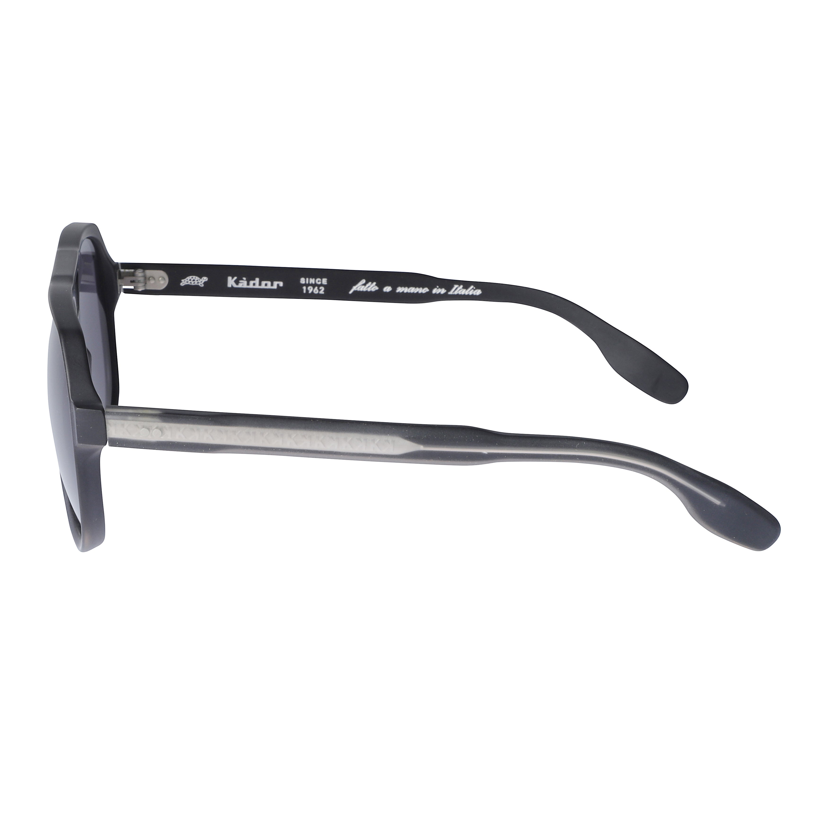 Big Pilot Aviator Sunglasses with Matte Black Frame