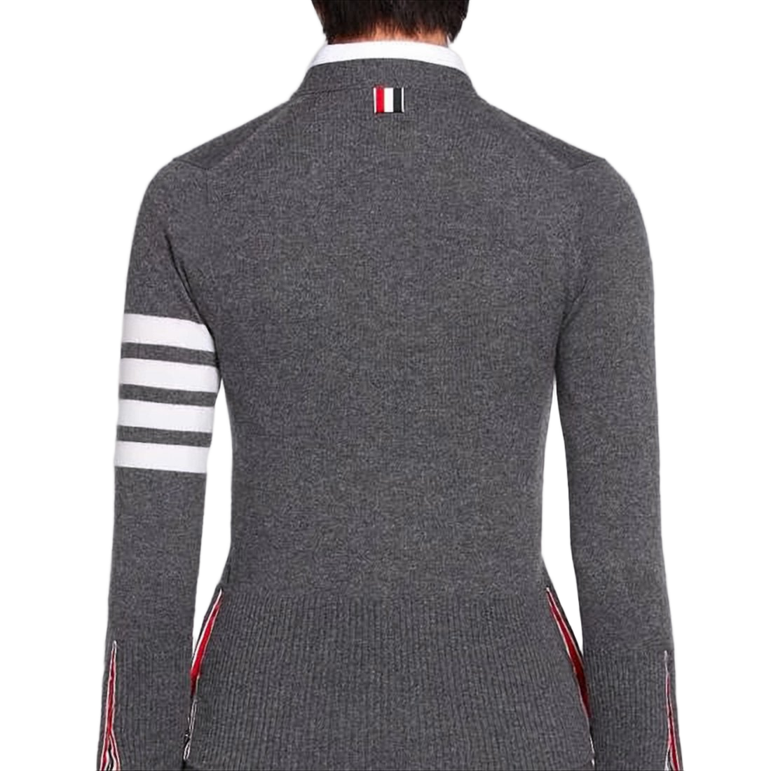 Cashmere Knit Cardigan with V-Neckline