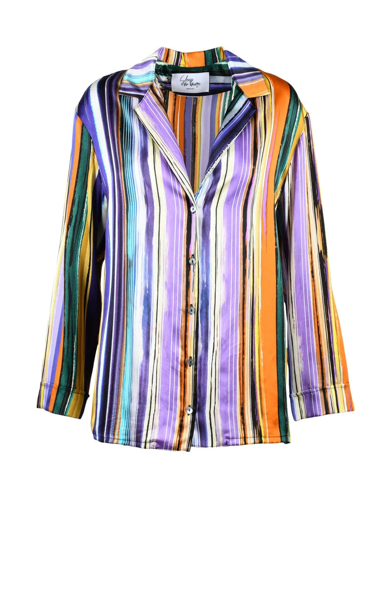 Silk Shirt - Purple