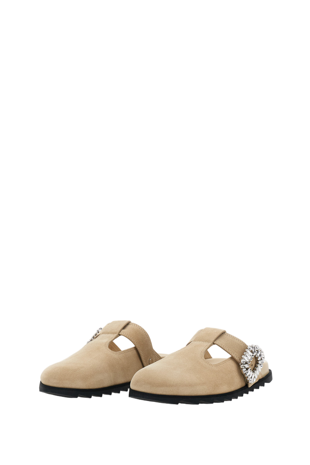 Pointed Toe Slip-On Sandals