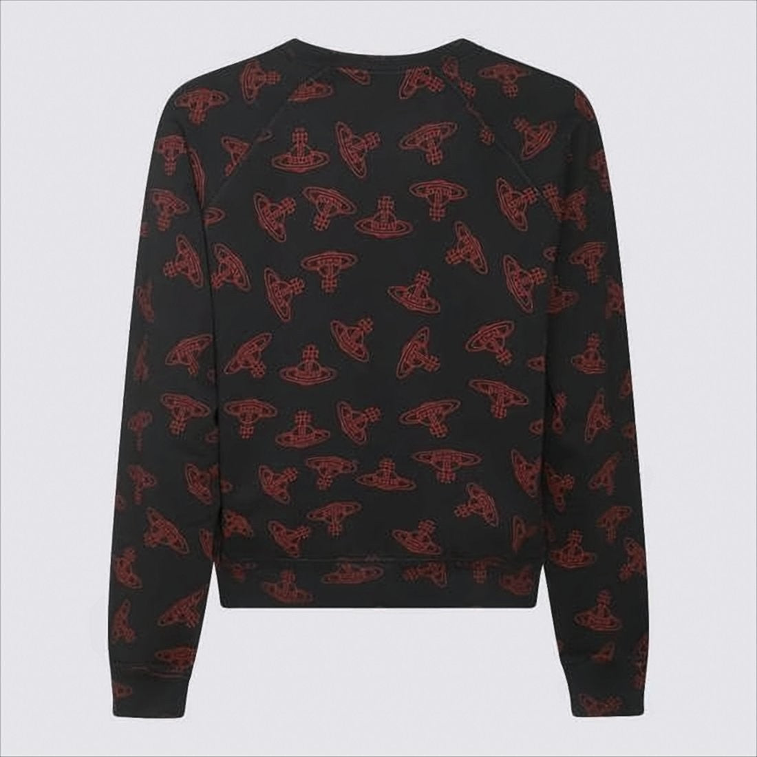 Long-Sleeve Cotton T-Shirt with Orb Motif