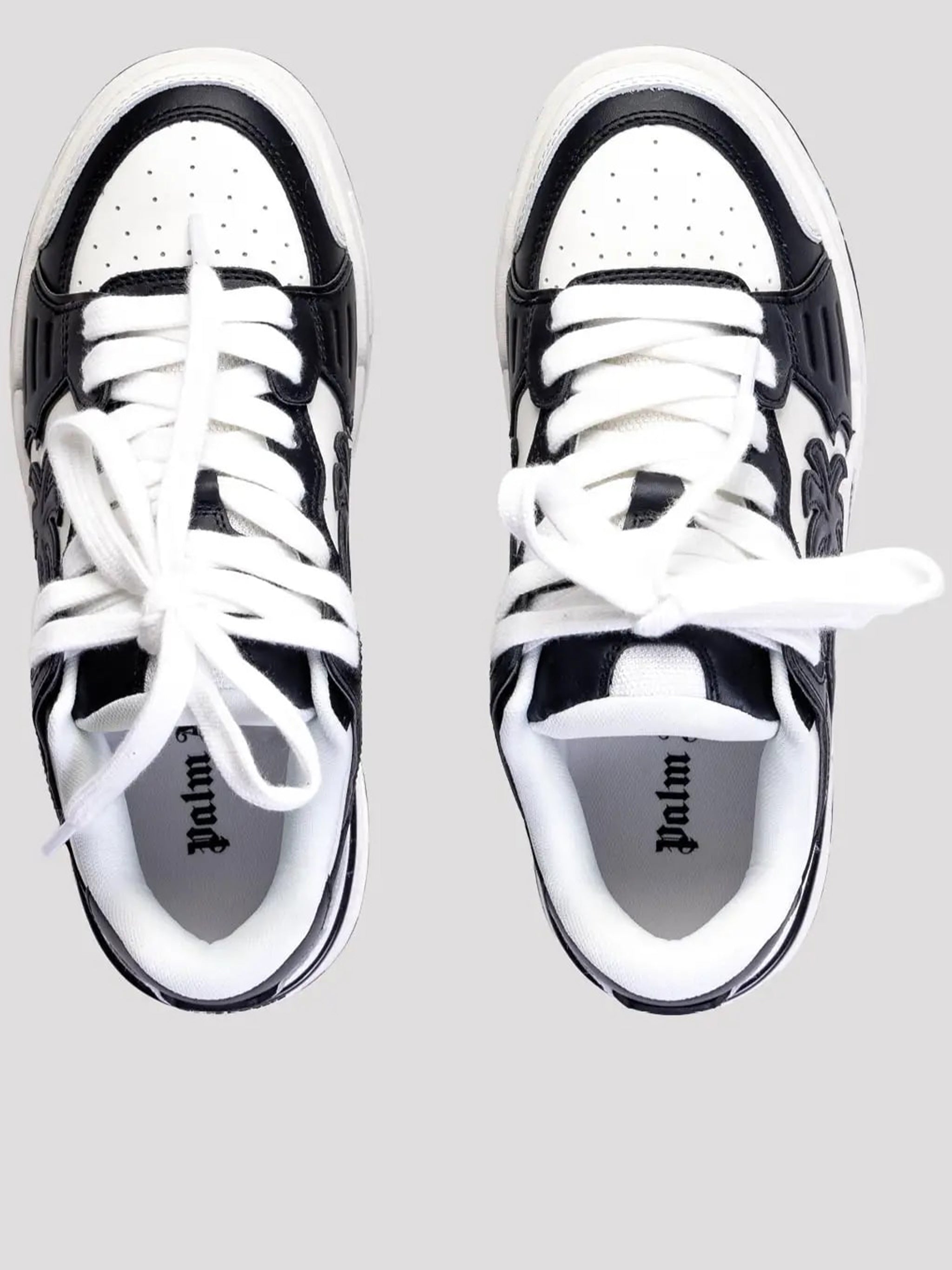 White Venice Sneakers Palm Tree Sneakers