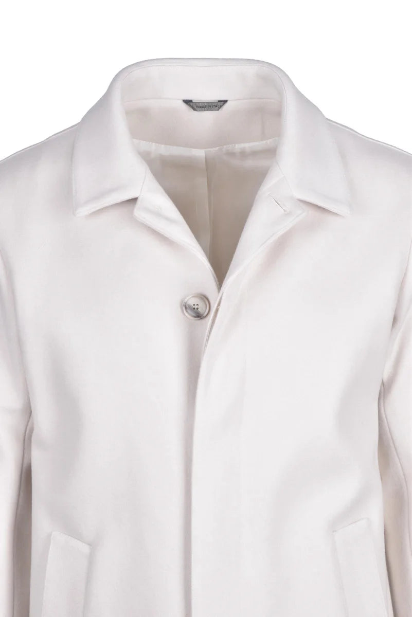 Polyester Acrylic Coat - White