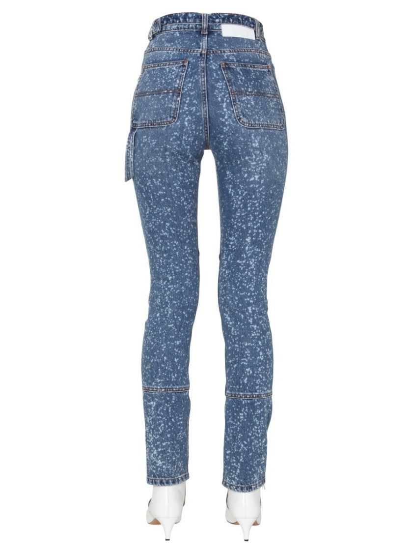 High-Waisted Skinny Fit Jeans