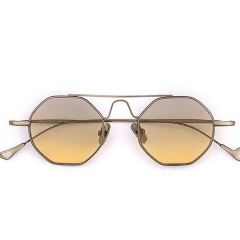 Soho C.3-19 Octagonal Frame Sunglasses with Gradient Lenses
