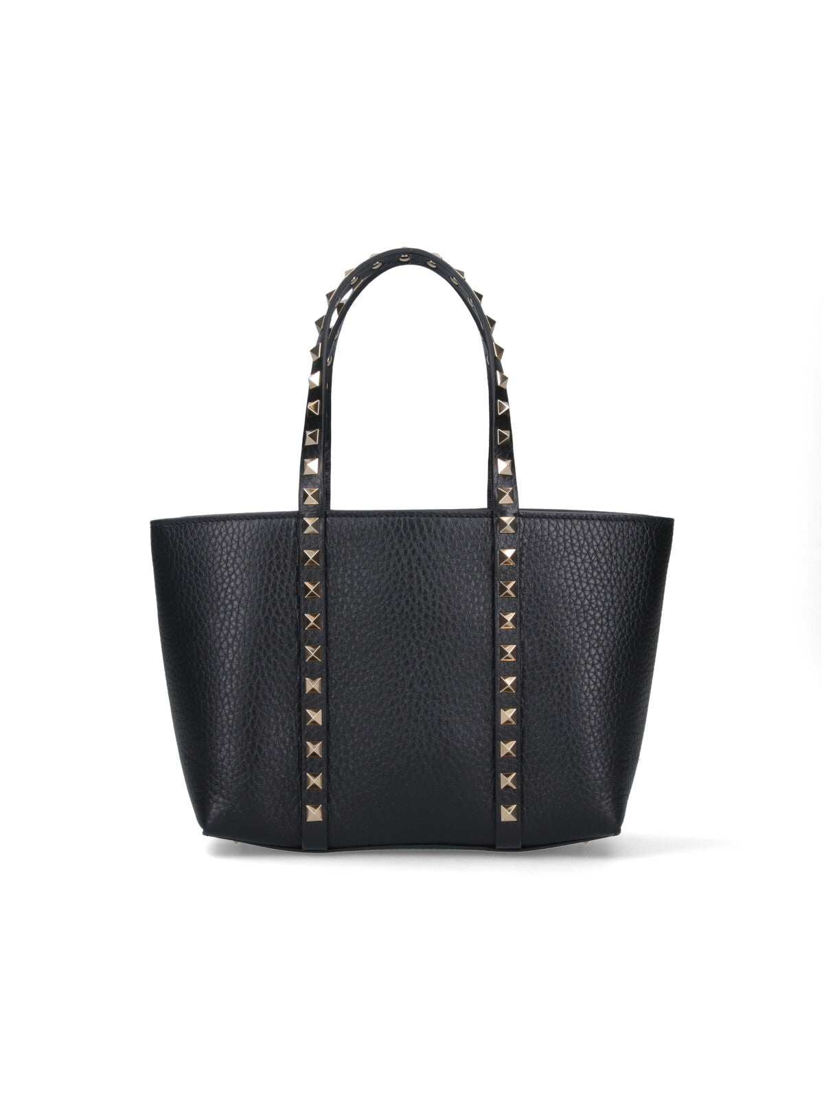 "Rockstud" Small Handbag – Black