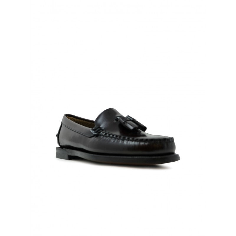 Will Brown Burgundy Leather Loafers