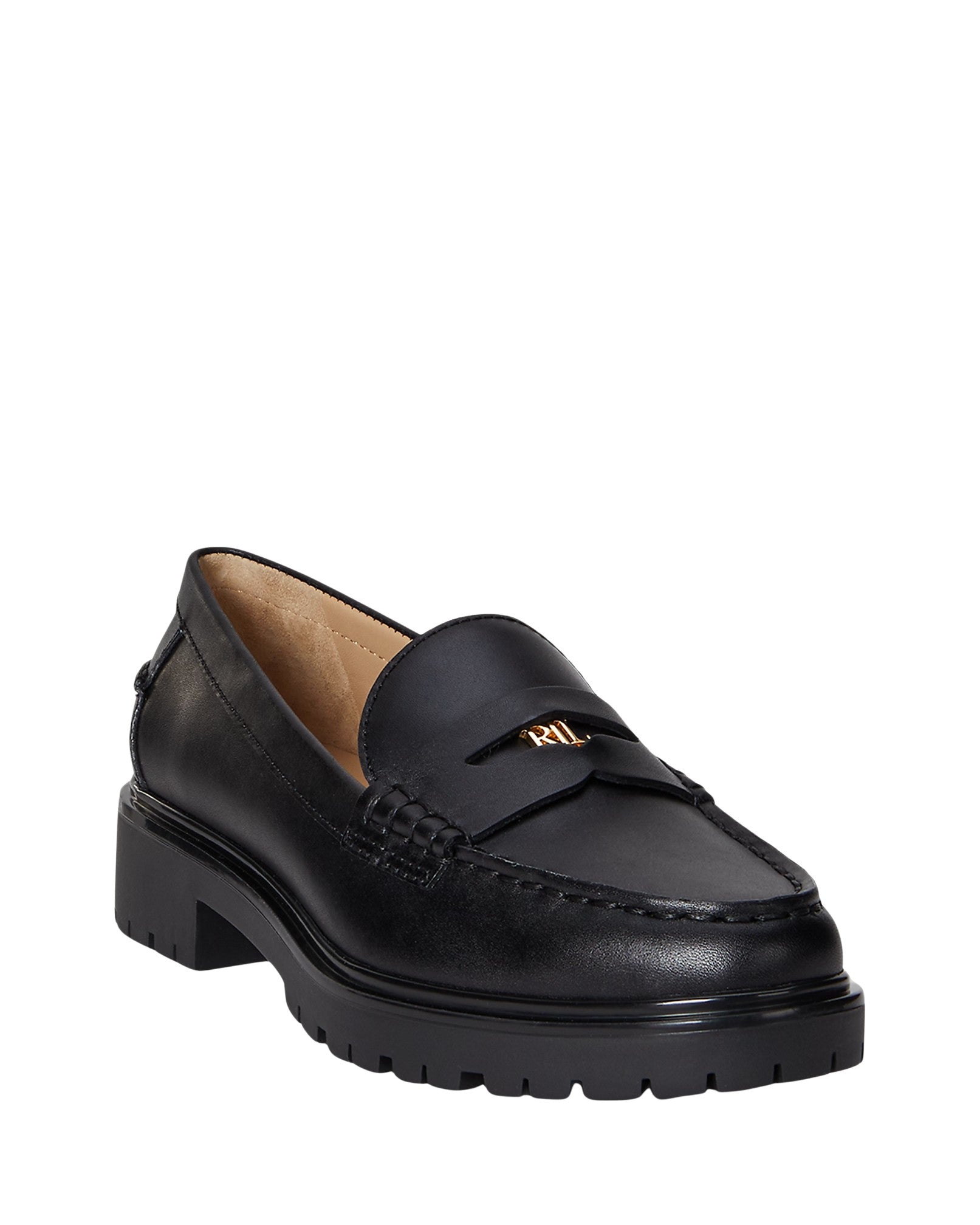 Marli Leather Loafers With Classic Moccasin Design
