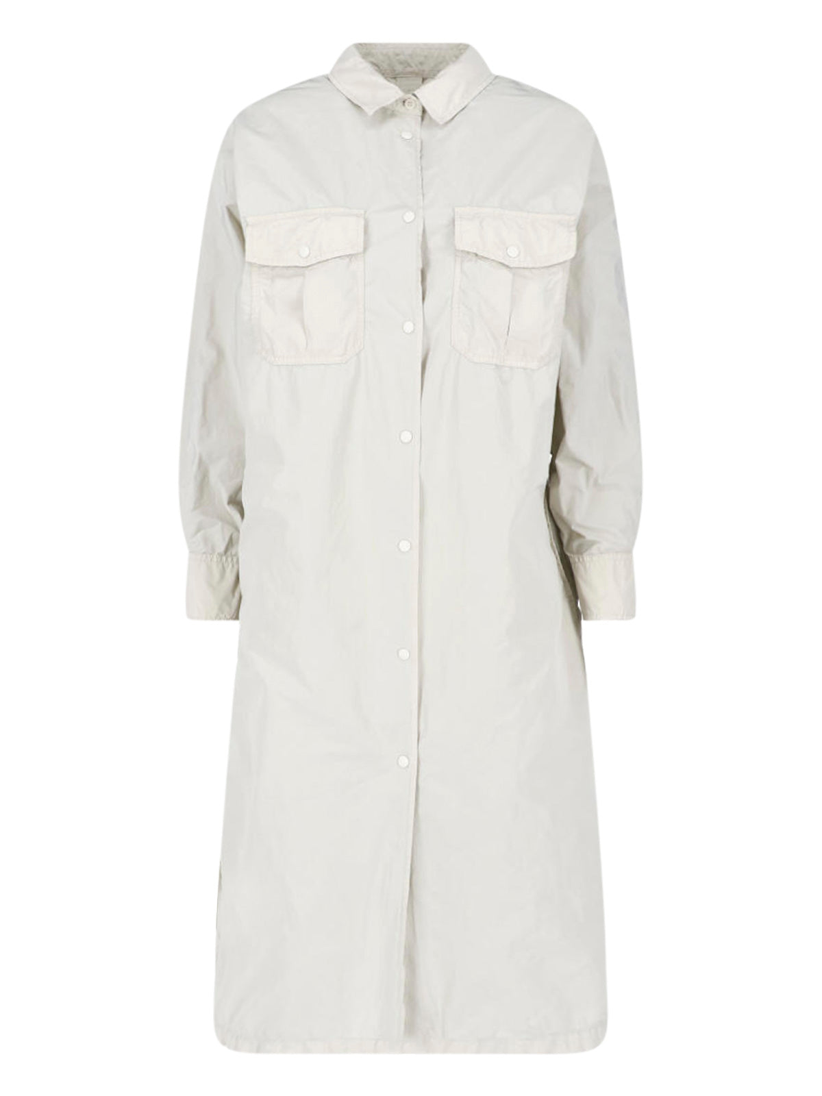 Grey Lightweight Waterproof Classic Collar Jacket